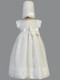 Kendall ~ Embroidered organza gown with sequins. Made In USA

 