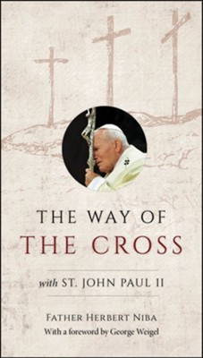 The Way of the Cross with Saint John Paul II provides a simple but profound opportunity to practice this devotion publicly or privately, during — and beyond — the Lenten season. "What does it mean to have a part in the Cross of Christ? It means to experience, in the Holy Spirit, the love hidden within the Cross of Christ. It means to recognize, in the light of this love, our own cross.” — Pope Saint John Paul II  Each of the fourteen stations is interpreted in light of one aspect or event in the life of John Paul II, from tragic losses to physical and emotional demands, his long illness, and the assassination attempt. His lived experience of the Cross is further confirmed by the words of fourteen witnesses who knew him or who were influenced by him.  Walk the Way of the Cross with Saint John Paul and, like him, come to know the love of Christ that allows us “to take up that cross once more and, strengthened by this love, to continue our journey."

 