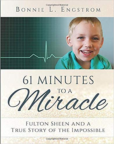 After a healthy pregnancy, on September 16, 2010, Bonnie L. Engstrom delivered a stillborn baby boy. After sixty-one minutes, just when the doctors were going to call a time of death, James Fulton's heart began to beat.In that sixty-one minutes, the Engstroms had been asking for and counting on the powerful intercession of James's namesake: Archbishop Fulton J. Sheen.  That James was alive at all was a miracle. But the rest of the story is even more amazing. While the Engstroms were preparing for their little boy to grow up blind, unable to walk or talk, and be fed by a tube for the rest of his life, another miracle occurred. Against all medical odds, James not only survived, but he began - and continues - to thrive. In 2014, medical experts and theological advisors to the Congregation for the Causes of Saints unanimously approved the miracle.

This amazing true story, full of weakness and strength, heartbreak and celebration, hope and joy, teaches us that through our faith in Christ and the prayers of the great cloud of witnesses, miracles are possible.
