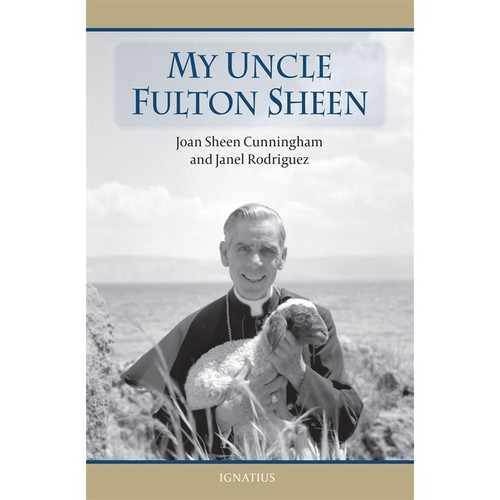 Joan Sheen Cunningham was happily growing up with her family in Illinois when her uncle Bishop Fulton Sheen offered her the opportunity of a lifetime: to attend a private school in New York City. With the blessing of her parents, she eagerly accepted, and Fulton Sheen became a second father, a role model, and a lifelong friend.  In this memoir, Joan describes many formative experiences she had with Fulton Sheen—from shopping for a winter coat to meeting Al Smith, the governor of New York. She fondly recollects how her uncle guided her courtship, helped her and her new husband find an apartment, and baptized their children and grandchildren.  Sheen is most known for his popular television show, Life Is Worth Living. The Sheen that Joan presents, however, is not only a polished television personality, but a man of prayer, generosity, and missionary zeal who interacted with count- less people from all walks of life. In one story after another, she illustrates that this great man’s chief concern was sharing the mercy of God with everyone.
 