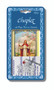 Comfort for the Deceased Deluxe Chaplet with Crystal Beads. Packaged with a Laminated Holy Card & Instruction Pamphlet