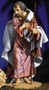 Fontanini Nativity Joseph 25.5" Figure. Marble Based Resin. Measurements: 25.5"H, 14"W, 12"D / 27"Scale