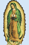 Our Lady of Guadalupe Bulletin. MeasurementS: 8.5" x 11" - Standard flat. folded:8.5" x 5.5".  sold in packs of 100 only!