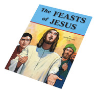 The Feasts of Jesus by Rev. Jude Winkler, OFM Conv. This picture book is written especially for children to better understand our Catholic faith. This book celebrates the Feasts of Jesus. Full-color illustrations. 5 1/2 X 7 3/8