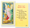 Generic  Picture--Prayer to Your Guardian Angel. Clear, laminated Italian holy cards with Gold Accents. Features World Famous Fratelli-Bonella Artwork. 2.5" x 4.5" 
