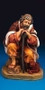 Fontanini Nativity 27" Scale Abraham, the Shepherd and his Dog. Measures: 18"H/27" Scale. Marble Based Resin