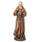 Beautifully detailed 10inH figure of Saint Padre Pio. Padre Pio is the Patron Saint of the Sick. Dimensions: 10.25"H. Made of a resin/stone mix. 