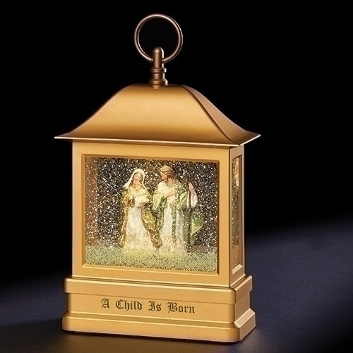 Image of the Swirl Holy Family Lantern sold by St. Jude Shop.