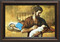 6 1/2" x 10" Walnut Framed Holy Family. A touching depiction of the Holy Family emphasizing the sacred fatherhood of St. Joseph, this image comes as a fine art print in a satin-finish, walnut solid wood frame under premium clear glass. Handcrafted in Steubenville, Ohio, this piece is a truly artistic and religious addition to any home!