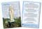 The front of the spiritual aid includes a picture of Our Lady appearing to the children of Fatima. Around the image and on the back, the card shares information about the significant dates regarding the apparitions. May these cards increase one's knowledge of this apparition and devotion to Our Lady. Our lady of Fatima, pray for us!  Made of 100# cover paper
