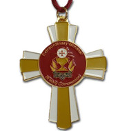 2 ½” plated and enameled Extraordinary Minister of Holy Communion Pendant - St. Jude Shop