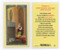 Prayer to St Aloysius Gonzaga, Patron of Youth. A clear, laminated Italian holy cards with Gold Accents. Features World Famous Fratelli-Bonella Artwork. 2.5'' x 4.5''