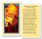 Prayer to St Anthony, Prayer to Recover Things. A clear, laminated Italian holy cards with Gold Accents. Features World Famous Fratelli-Bonella Artwork. 2.5'' x 4.5''