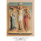 12-Stations of the Cross Set of Figures by Demetz. Sizes available:  8" or 16". Overal all size 11" x 15" or- 24" x 16". Wood stain, Bronze Finish or White Marble. 