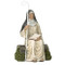 St Monica 4in Figure. St Monica figure stands 4"H and is made of resin. St Monica is the mother of St Augustine and the Patron Saint of Wives and Abuse Victims.  Feastday: August 27th