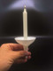 Candlecup for Candlelight Vigils. Reusable and easy to clean. Fits 1/2" candle. Sold Individually.  Note:  These items ARE NOT FIRE PROOF.   Candle Wind Protectors/Drip Protectors are to be used for processional purposes only where an individual is actually holding and monitoring the candle flame in the center of the protector.

