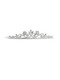 This beautiful rhinestone tiara is perfect for your child's first communion event. Make sure you enlarge the picture to see all the detailing. This rhinestone tiara is lead compliant. Beautiful silver rhinestone tiara, 6.25" x 1.25".