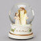 Musical Jesus with Boy or Girl Child on first Holy Communion Musical Globe. Musical Globe plays "The Lord's Prayer". Dimensions of the First Communion Boy or Girl Musical Globe are: 5.5"H x  4"W x 4"D. Globe is made of Resin, glass, meal and water and comes gift boxed. A wonderful remembrance for the child making their First Holy Communion 