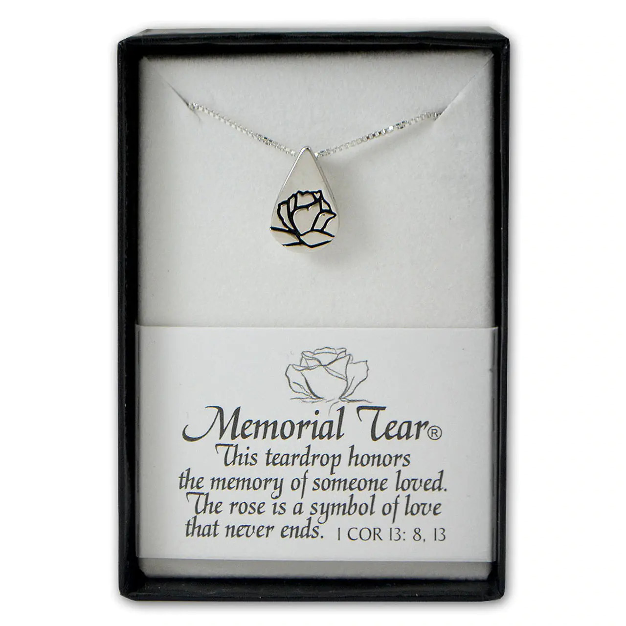 Memorial Tear Drop Sterling Silver Pendant, 401776 St. Jude Shop, Inc.