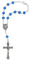 Miraculous Medal Auto Rosary. Miraculous Auto Rosary is made of Zircon bead and has a pewter crucifix and center. Comes carded. Made in Italy
