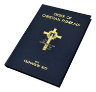 Blue Leather Edition - The Order of Christian Funerals (with Cremation Rite) contains texts for The Vigil and related rites and prayers, the Funeral Liturgy, Rite of Committal, Funeral Rites for Children, as well as texts for Scripture Readings, the Office for the Dead, and additional texts. This liturgical book for Catholic funerals also includes the material from Appendix 2: Cremation (except for "Reflection"), approved and published in 1997. The Order of Christian Funerals (with Cremation Rite)is attractively bound in durable blue cloth with colored edges or blue leather cover with gold gilded edges. Also includes the material from Appendix 2: Cremation (except for "Reflection"), approved and published in 1997. Size: 7 1/4" x 10 1/4" ~ 416 pages

 