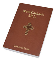 This Large Type Edition of the St. Joseph New Catholic Bible (NCB) is a welcome addition to the expanding line of NCB offerings. Both the text and the rich explanatory footnotes of this fresh, faithful, and reader-friendly translation are set in very readable fonts. A most welcome companion, this edition is intended to be used by Catholics for daily prayer and meditation, as well as for private devotion and group study. The convenient 6½″ x 9¼″ format comes in an attractive variety of colors, bindings, and price points.  Pages: 1856

Noteworthy Features

Words of Christ in Red
Learning about Your Bible Section
30 Self-Explaining Maps in Context
Doctrinal Bible Index
Bible Dictionary
The Lands of the Bible