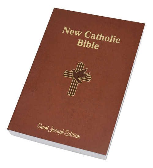 This Large Type Edition of the St. Joseph New Catholic Bible (NCB) is a welcome addition to the expanding line of NCB offerings. Both the text and the rich explanatory footnotes of this fresh, faithful, and reader-friendly translation are set in very readable fonts. A most welcome companion, this edition is intended to be used by Catholics for daily prayer and meditation, as well as for private devotion and group study. The convenient 6½″ x 9¼″ format comes in an attractive variety of colors, bindings, and price points.  Pages: 1856

Noteworthy Features

Words of Christ in Red
Learning about Your Bible Section
30 Self-Explaining Maps in Context
Doctrinal Bible Index
Bible Dictionary
The Lands of the Bible