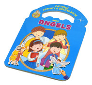 Children will find fun galore in the pages of this book—and the activities will encourage them to learn about Angels in a meaningful way.
Among the activities that children will enjoy are these:
coloring
finding stickers to complete pictures
fill-in-the-blanks
connect-the-dots
unscrambling letters
—and more!
Simple rhymes will teach children how Angels are true helpers.
