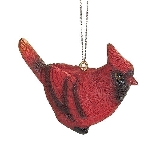 2"H Christmas Cardinal Ornament. Ornament is made of resin. 

 