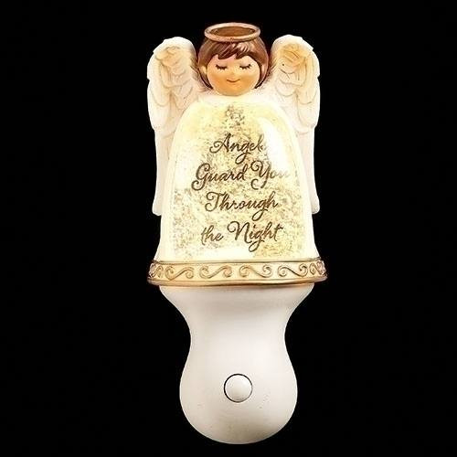 ceramic angel night light