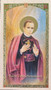 Paper Holy Card of St. John Neumann. 