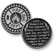 1"D Pocket Tokens are made of genuine pewter with a design on both the front and back