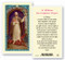St William the Confessor Prayer, Laminated Holy Card. Clear, laminated Italian holy card with Gold Accents. Features World Famous Fratelli-Bonella Artwork. 2.5'' x 4.5''.  