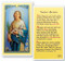 St Agnes Biography Laminated Holy Card. Clear, laminated Italian holy card with Gold Accents. Features World Famous Fratelli-Bonella Artwork. 2.5'' x 4.5''.  