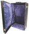 Velvet lined carrying case for monstrances with a maximum dimensions of  24-1/2"H., 15" face and 9-3/4" base. 