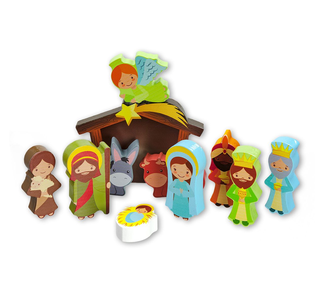 Nativity Block Set Nativity Figurines