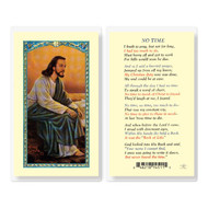 Christ laminated Holy Card.
Artwork by Fratelli Bonella.
No time prayer on the back.
Card size: 2.5" x 4.5" (64mm x 114mm) 2-1/2" x 4-1/2".
Made in Italy