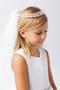 Communion Headpiece, Pearls and Beads with Veil, 705