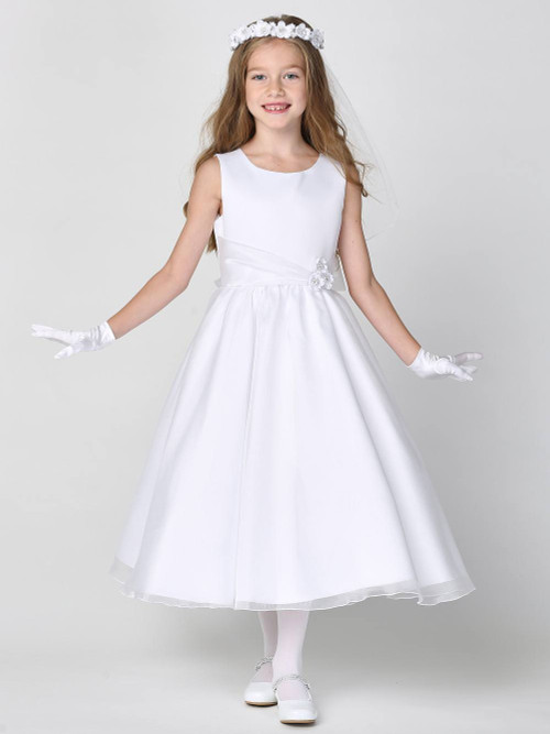 Communion Dress, Satin and Organza, 199 St. Jude Shop, Inc.