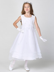 Embroidered Organza Dress with Flower and Pearl Accents
Three layer Organza Skirt
Tea-length
Made in U.S.A.
Accessories are sold separately
30 Return Policy Online ONLY
3 dress Limit Per Order!!