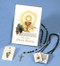 My First Mass Book Wallet Set with White cover. Makes a beautiful, affordable gift for the First Communicant! Comes in Vinyl Case. Gift Set includes:

Hardcover Pocket Missal
White Rosary w/Chalice Centerpiece
Rosary Case
Scapular
First Communion Lapel Pin
Clear Vinyl Keepsake Case
