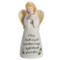 4" Praying Irish Angel. "May Irish angels rest their wings right beside your door." Polyresin material. Dimensions: 1.25"H 0"W 0"D 2"L