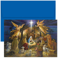 A Holy Scene Boxed Holiday Card