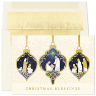Nativity Blessings Boxed Holiday Card