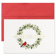 Christmas Cardinal Petites Boxed Holiday Card