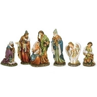 16"H 6pc Nativity Set