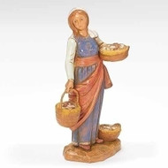 Fontanini Nativity, 5" Dahlia, Villager Nativity Figure