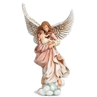 Guardian Angel with Baby Figure