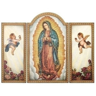 Our Lady of Guadalupe Triptych Panel 