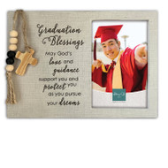 "Graduation Blessings" Frame with Prayer 